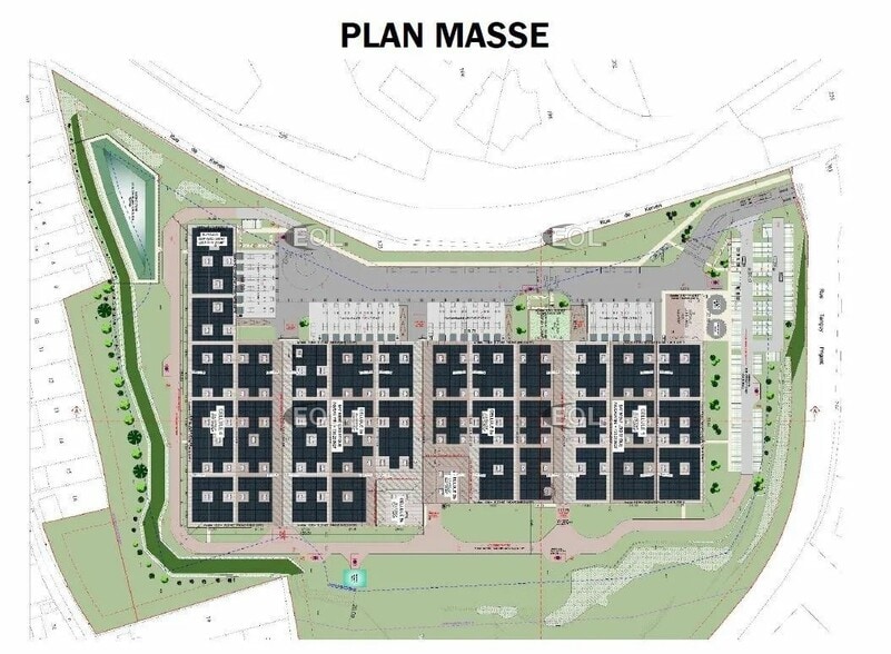 3 Rue Théodore Hersart De La Villemarqué, Carhaix-Plouguer for sale - Site Plan - Image 2 of 3