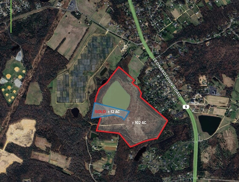 13025 Tommy Middleton Ln, Waldorf, MD for sale - Aerial - Image 1 of 3