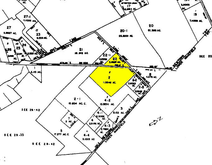 552 Washington Crossing Rd, Newtown, PA à vendre - Plan cadastral - Image 2 de 4