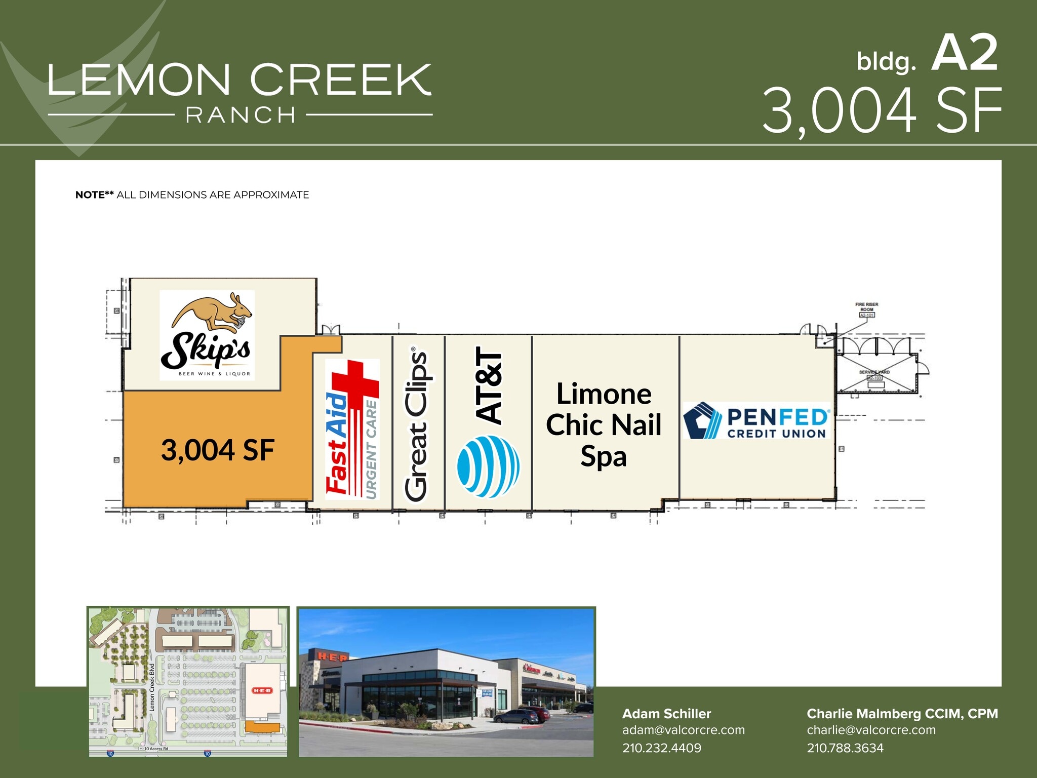I-10 W & Balcones Creek Dr, Boerne, TX à louer Plan de site- Image 1 de 1