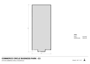 9775 SW Commerce Cir, Wilsonville, OR à louer Plan de site- Image 1 de 5