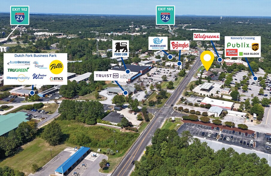 7326-7328 Broad River Rd, Irmo, SC à louer - Photo du bâtiment - Image 3 de 7