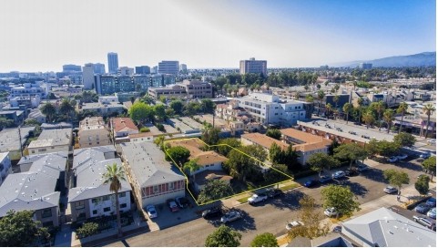 1224-1228 10th St, Santa Monica, CA for sale Aerial- Image 1 of 1