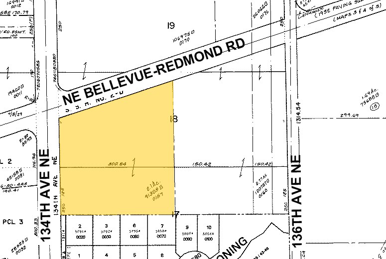 13401 Bel Red Rd, Bellevue, WA à louer - Plan cadastral - Image 2 de 10