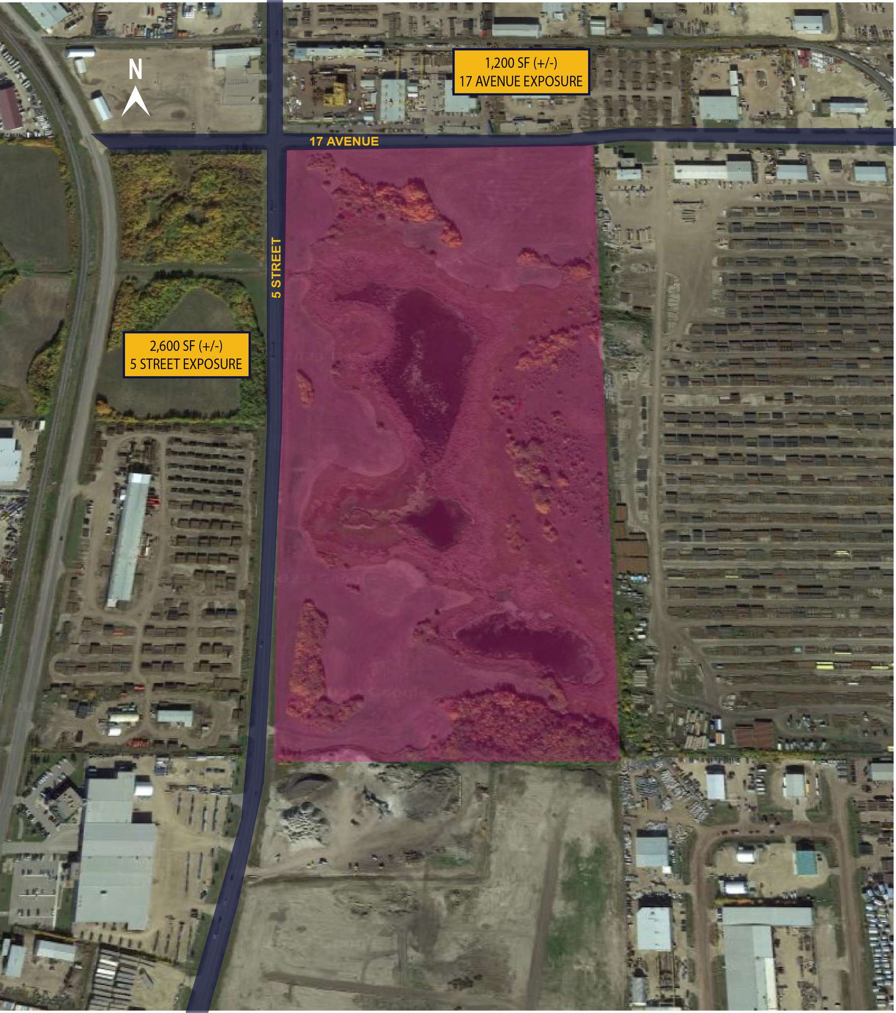 5 Street & 17 Ave, Nisku, AB à vendre Photo du bâtiment- Image 1 de 5