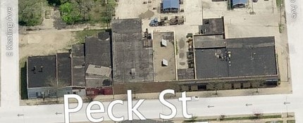 2044 Peck St, Muskegon, MI - AÉRIEN  Vue de la carte