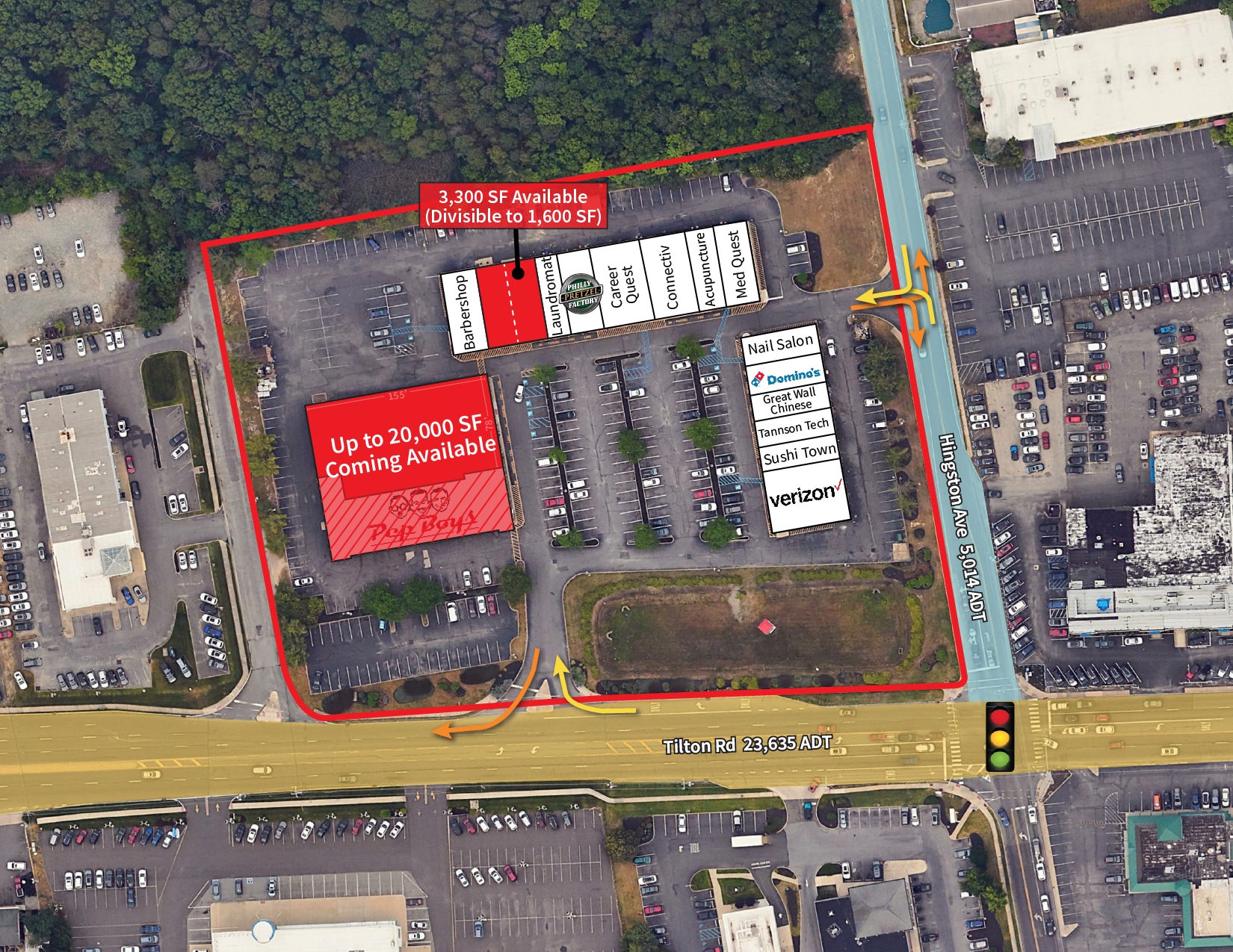6814 Tilton Rd, Egg Harbor Township, NJ for lease Building Photo- Image 1 of 4