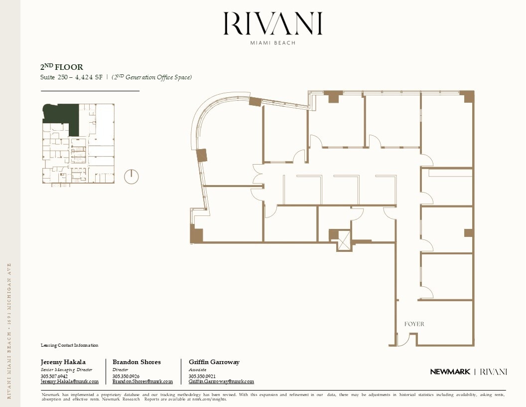 1691 Michigan Ave, Miami Beach, FL for lease Floor Plan- Image 1 of 1