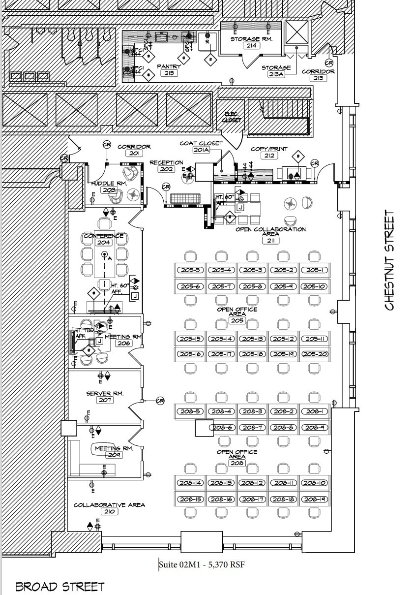 1 S Broad St, Philadelphia, PA for lease Floor Plan- Image 1 of 1