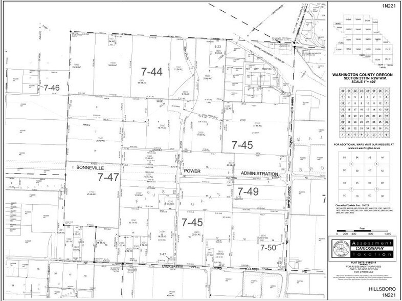 5950 NE Starr Blvd, Hillsboro, OR à vendre - Plan cadastral - Image 1 de 1