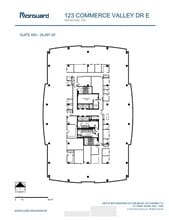 123 Commerce Valley Dr E, Markham, ON for lease Floor Plan- Image 1 of 1