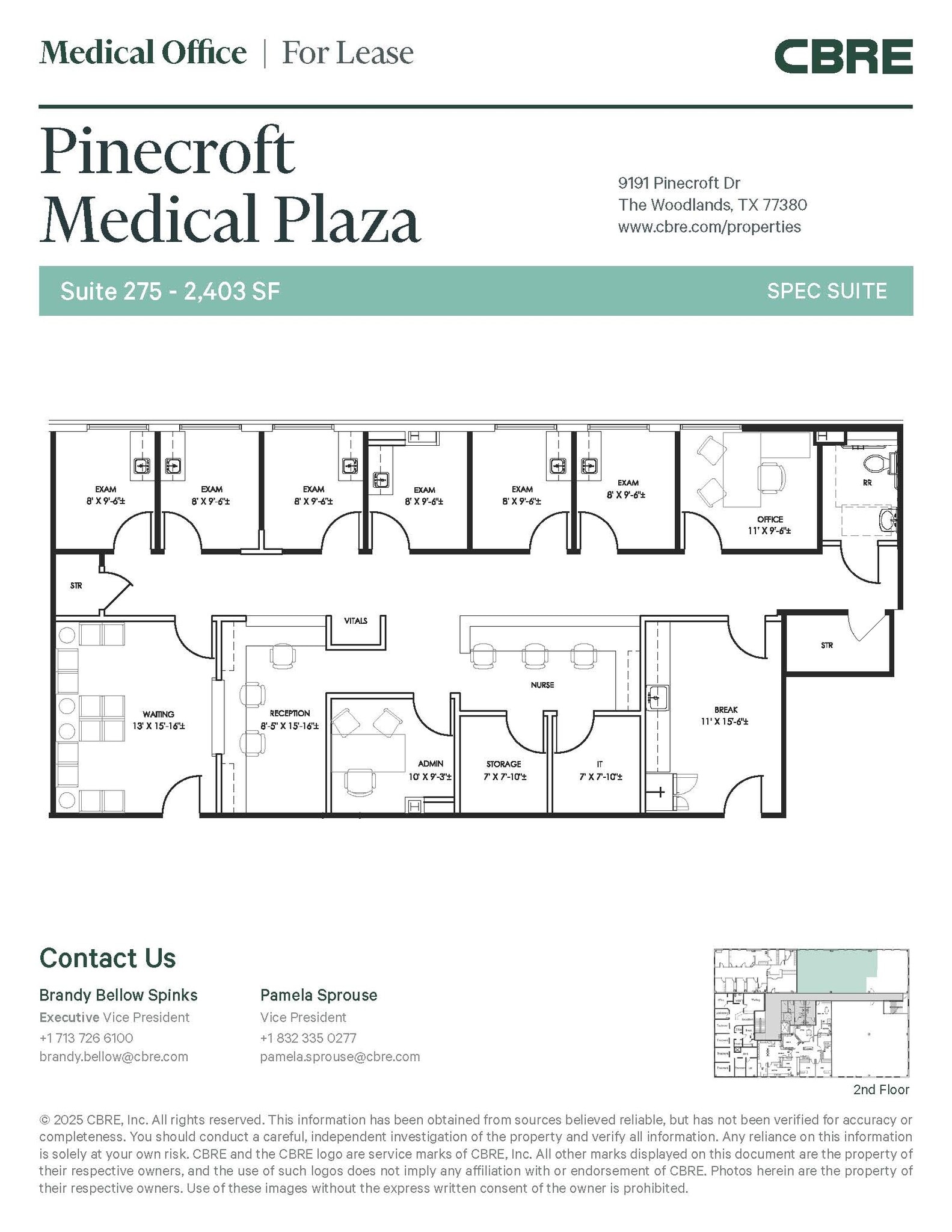 9191 Pinecroft Dr, The Woodlands, TX à louer Photo intérieure- Image 1 de 2