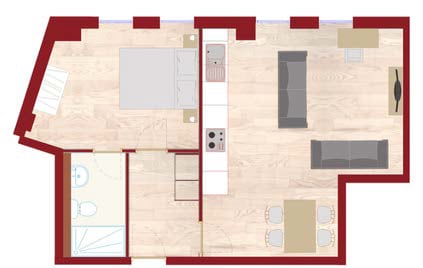 48 New North Rd, Exeter à vendre - Plan d’étage - Image 3 de 5
