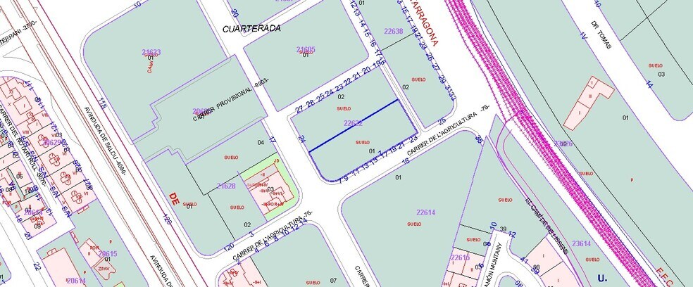 Terrain dans Reus, Tarragona à vendre - Plan d’étage type - Image 3 de 3
