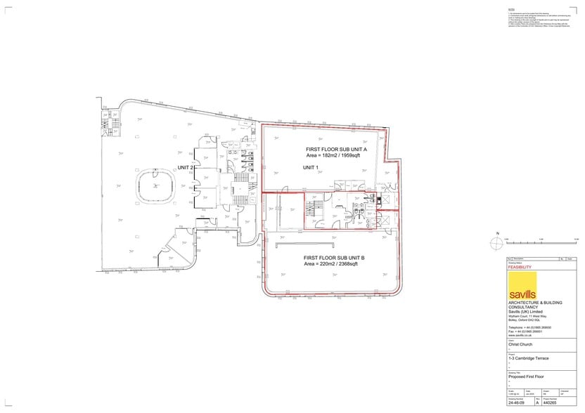 1-3 Cambridge Ter, Oxford à louer - Plan d’étage - Image 3 de 4