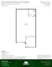 208 Technology Dr, Irvine, CA for lease Floor Plan- Image 1 of 1