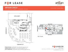 2973 W 7th St, Fort Worth, TX for lease Floor Plan- Image 1 of 1
