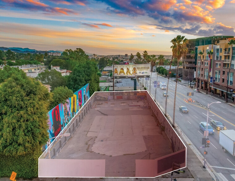 7979 W Sunset Blvd, Los Angeles, CA for sale - Aerial - Image 3 of 6