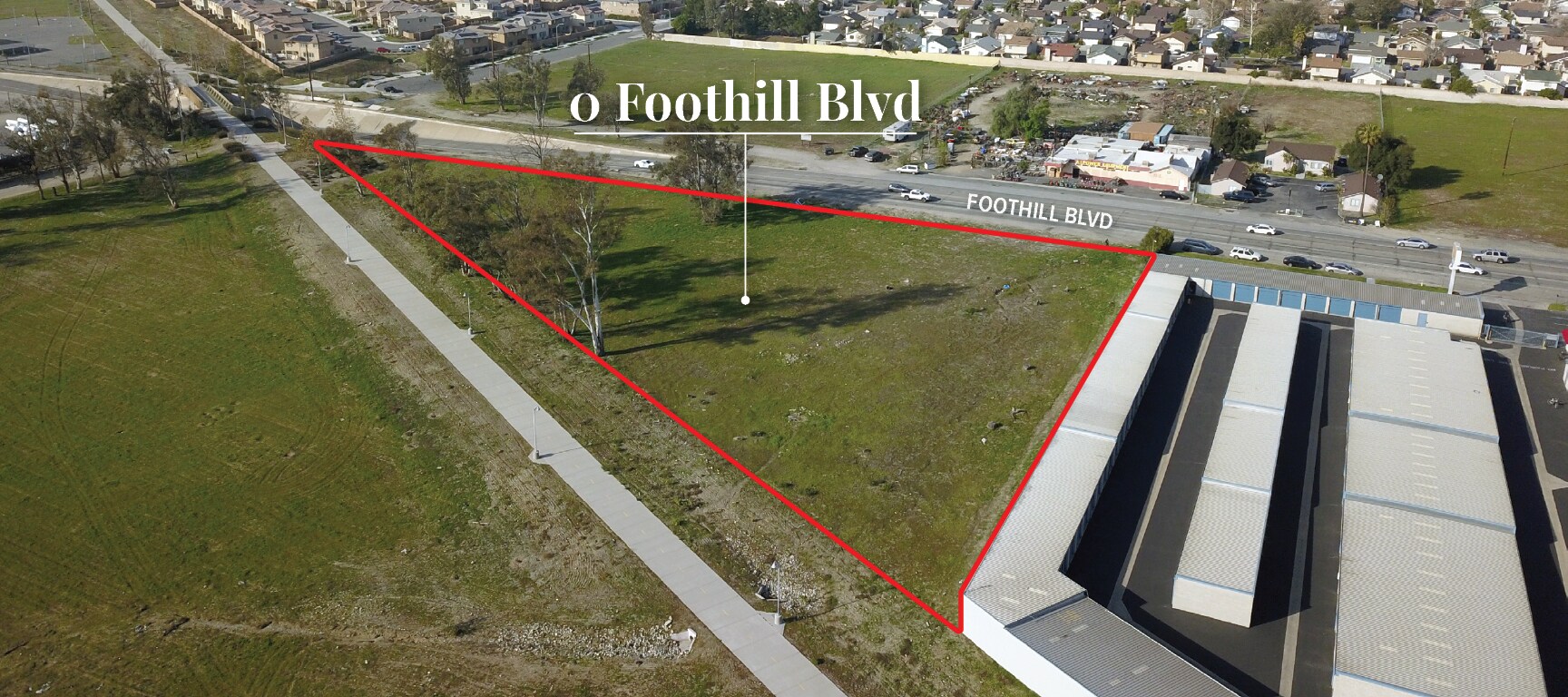 0 Foothill Blvd, Fontana, CA à vendre Photo du bâtiment- Image 1 de 3