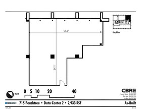 715 Peachtree St NE, Atlanta, GA à louer Plan d’étage- Image 1 de 1