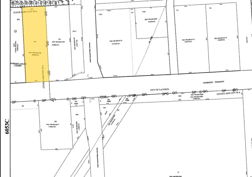 0 Fairmont Pky, La Porte, TX à vendre - Plan cadastral - Image 2 de 3