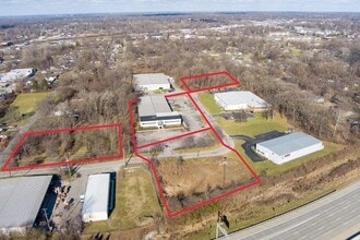 5310 E 25th St, Indianapolis, IN - AERIAL map view