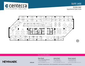 1873 S Bellaire St, Denver, CO for lease Floor Plan- Image 2 of 2