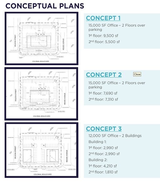 1741 Colonial Blvd, Fort Myers, FL for sale - Site Plan - Image 2 of 2