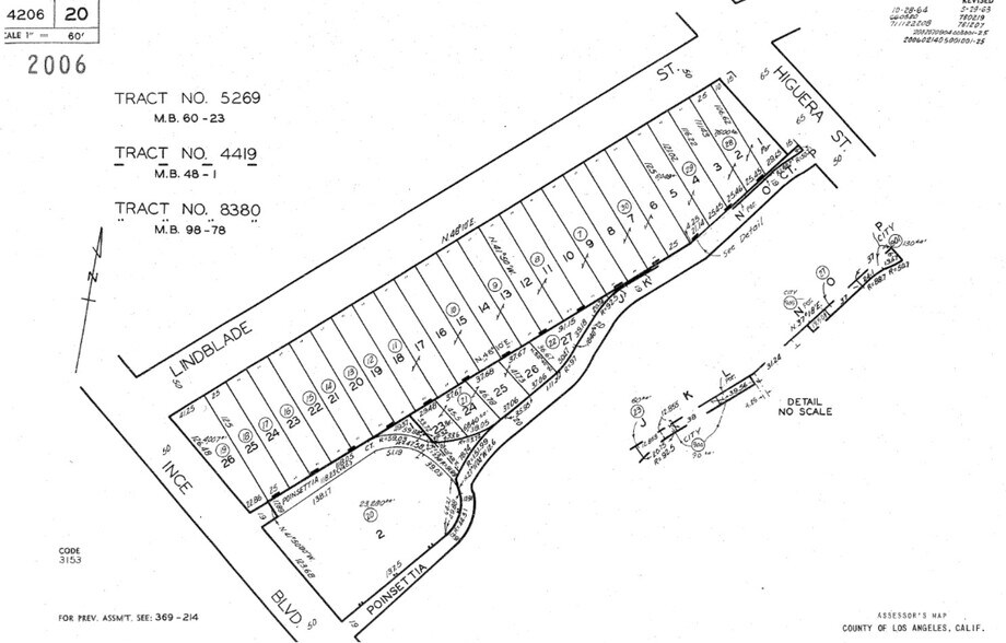 3960 Ince Blvd, Culver City, CA à louer - Plan cadastral - Image 3 de 3
