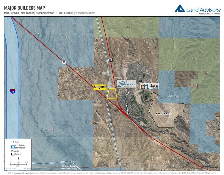 SR 89 & HWY 93 hwy, Wickenburg, AZ à vendre - Photo principale - Image 2 de 4