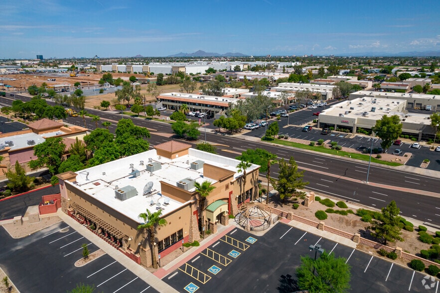1017 E Baseline Rd, Gilbert, AZ for lease - Aerial - Image 2 of 8