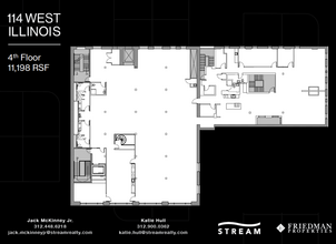 114 W Illinois St, Chicago, IL à louer Plan d  tage- Image 1 de 7