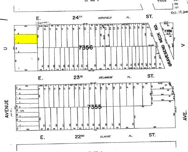 2316 Avenue U, Brooklyn, NY à vendre - Plan cadastral - Image 2 de 7