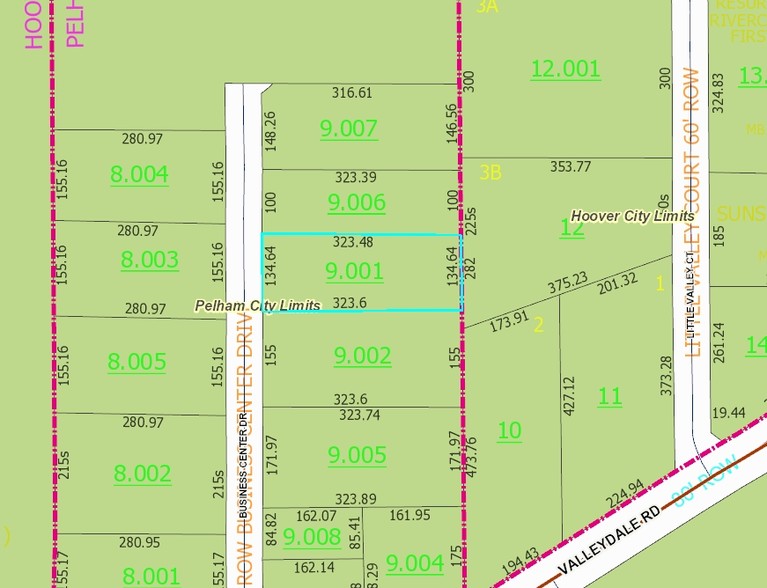 151 Business Center Dr, Birmingham, AL à louer - Plan cadastral - Image 2 de 3