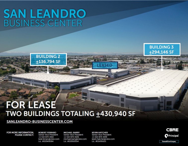 100 Halcyon Dr, San Leandro, CA for sale - Building Photo - Image 1 of 1