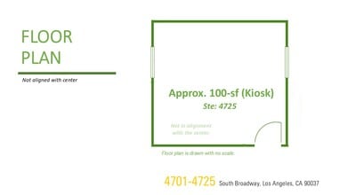 4701-4721 S Broadway, Los Angeles, CA for lease Floor Plan- Image 1 of 1