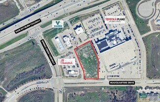 Plus de détails pour NEQ of Headquarters Dr & W Springs Creek Pky, Plano, TX - Terrain à vendre