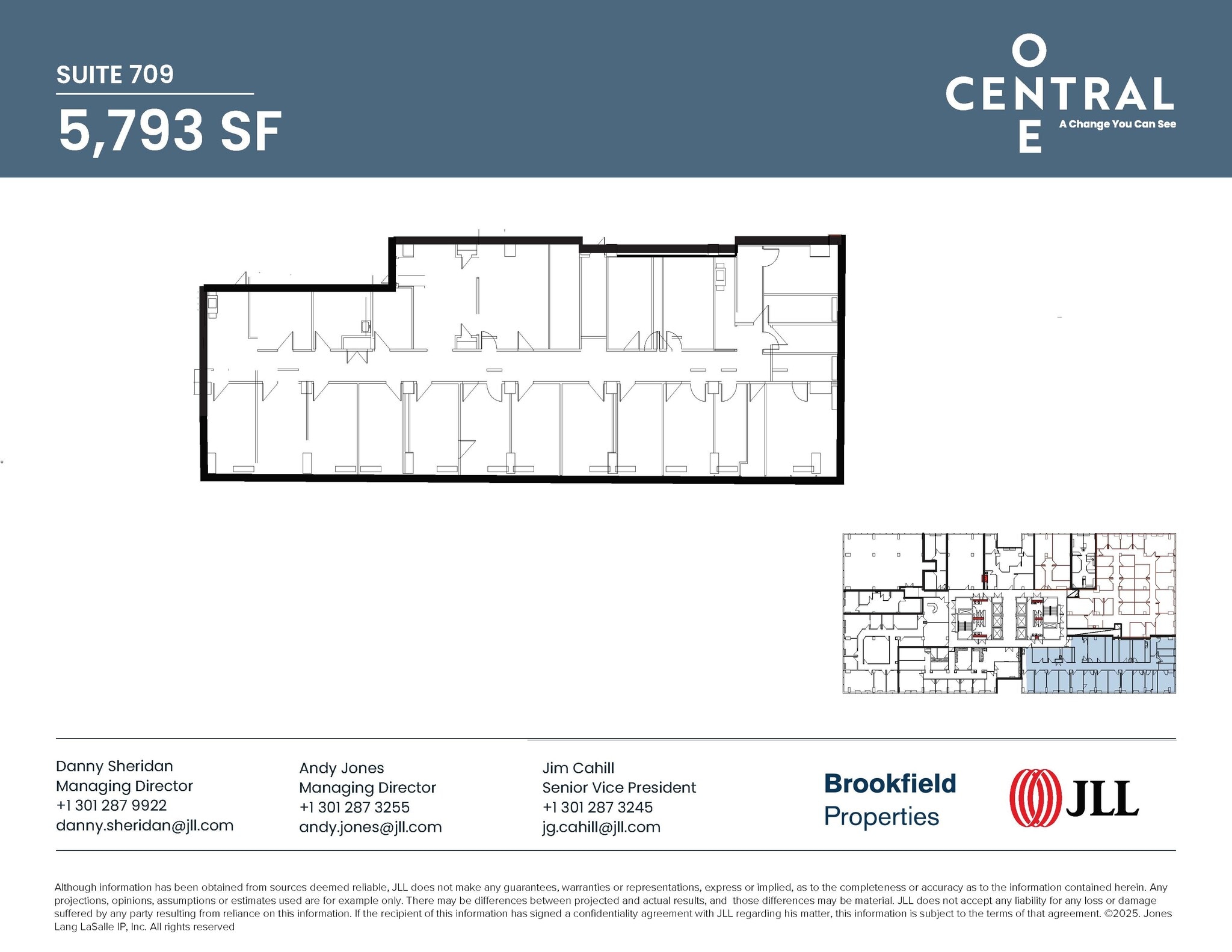 11300 Rockville Pike, North Bethesda, MD à louer Plan d’étage- Image 1 de 2