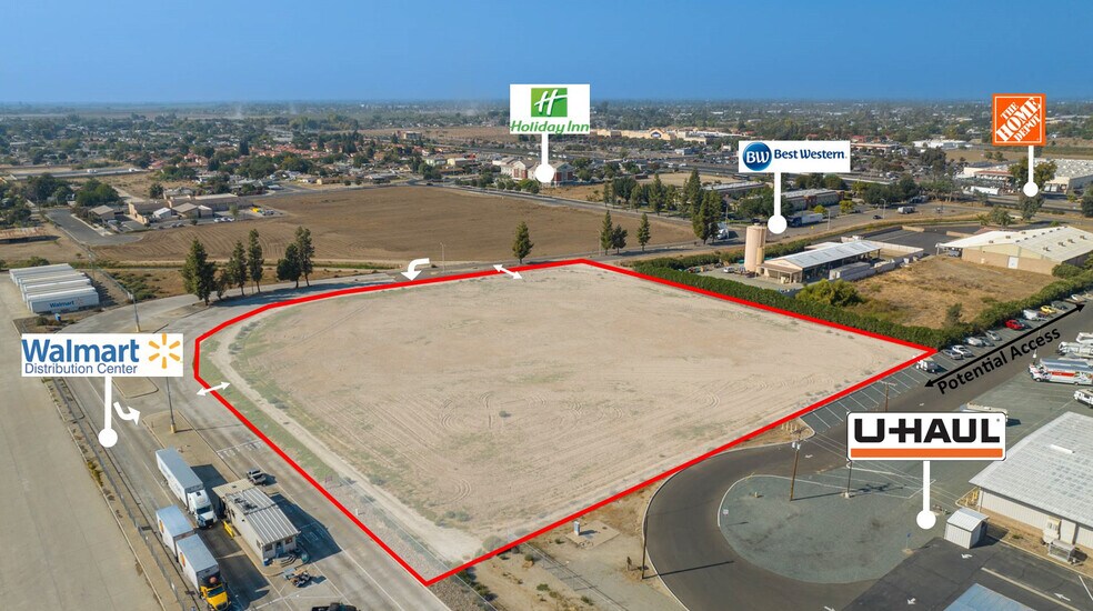 191 W Poplar Ave, Porterville, CA à vendre - Photo du bâtiment - Image 2 de 4