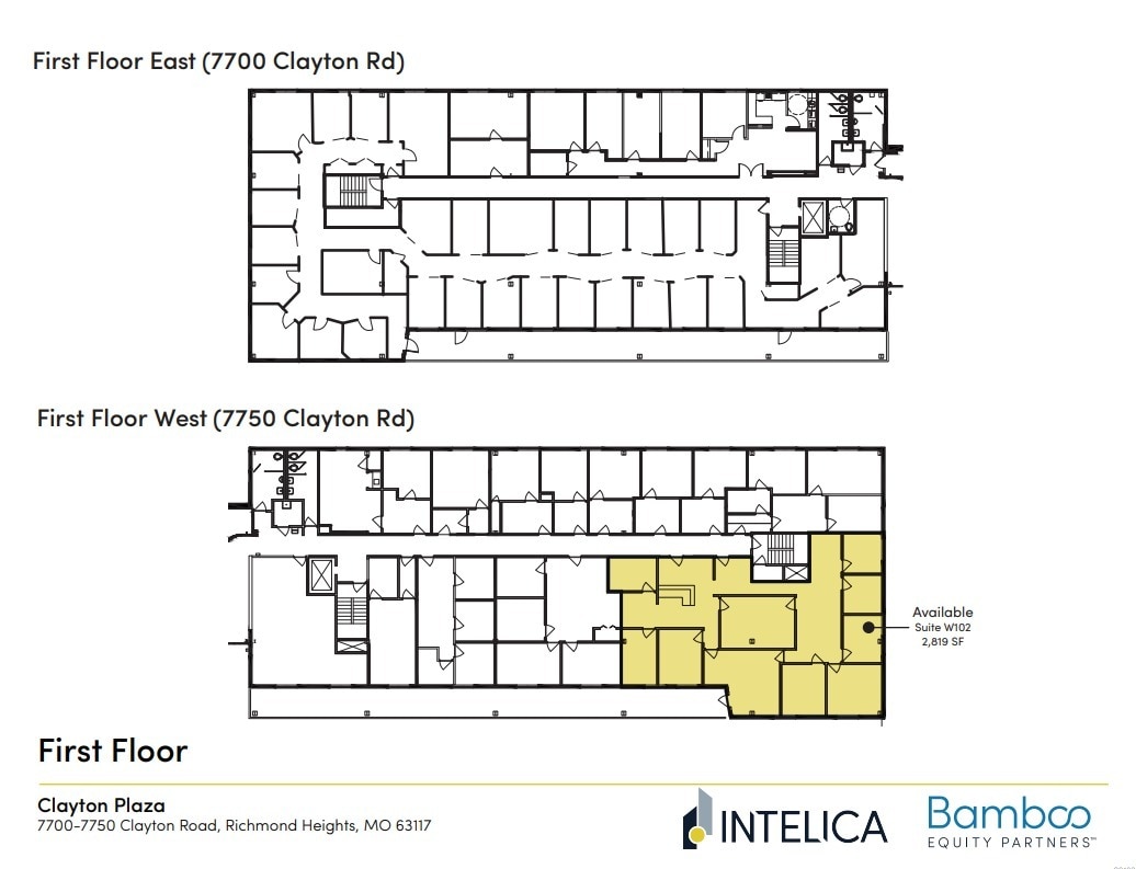 7700-7750 Clayton Rd, Richmond Heights, MO for lease Floor Plan- Image 1 of 1