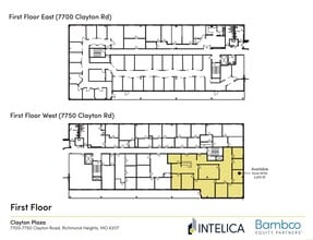 7700-7750 Clayton Rd, Richmond Heights, MO for lease Floor Plan- Image 1 of 1