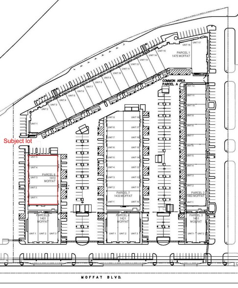 1413 Moffat Blvd, Manteca, CA à vendre - Plan de site - Image 3 de 3