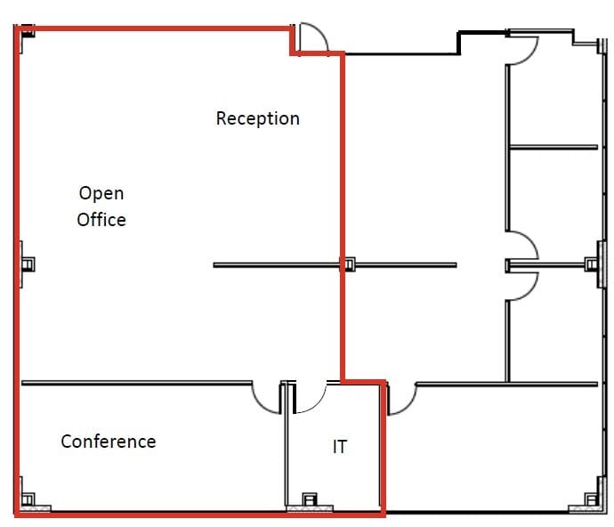 12701 Marblestone Dr, Woodbridge, VA for lease Floor Plan- Image 1 of 4