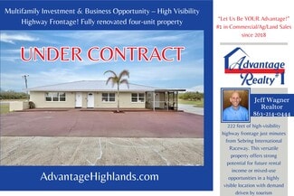 Plus de détails pour 12360 US Highway 27 S, Sebring, FL - Multi-résidentiel à vendre