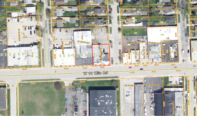 More details for 3708 11 Mile Rd, Berkley, MI - Industrial for Sale