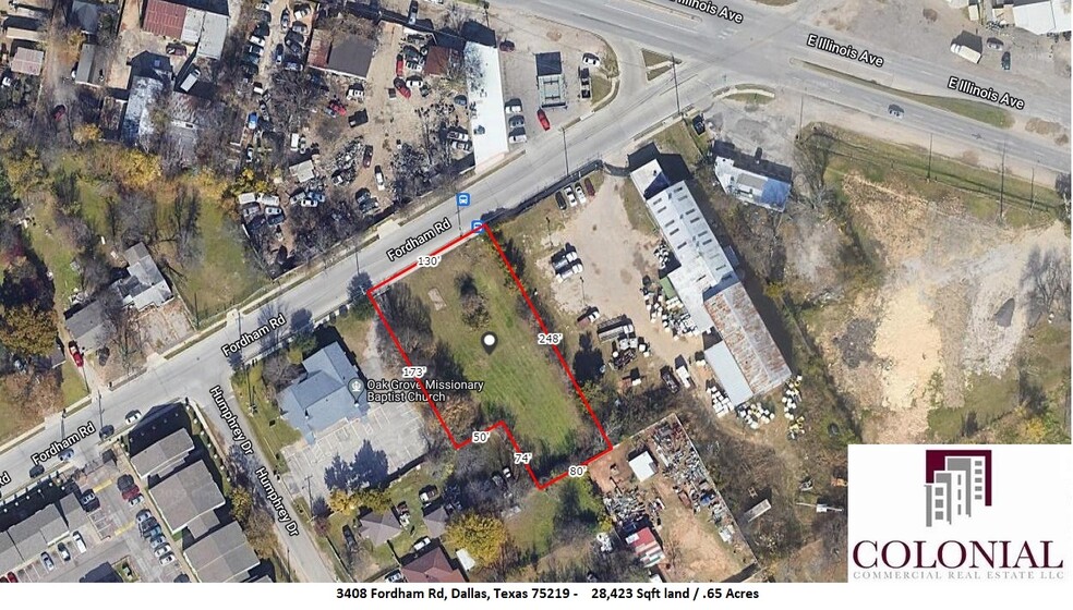 3408 Fordham, Dallas, TX for sale - Primary Photo - Image 1 of 3