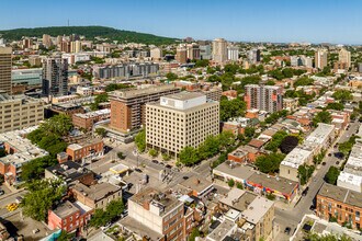 1001 Boul De Maisonneuve E, Montréal, QC - Aérien  Vue de la carte