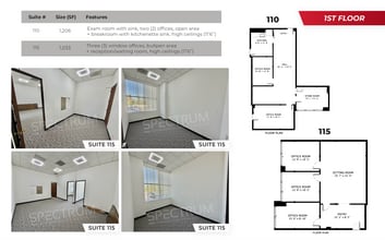 17609 Ventura Blvd, Encino, CA à louer Plan d’étage- Image 2 de 7