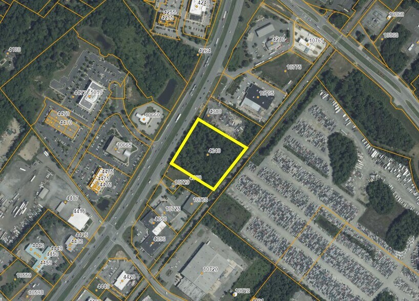 4340 Crain Hwy, White Plains, MD à vendre - Plan cadastral - Image 3 de 3