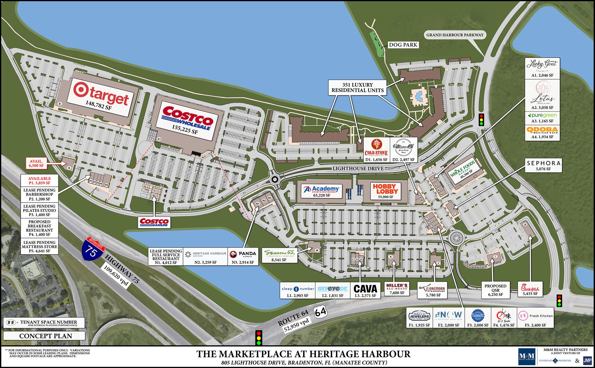 7105 SR 64 E, Bradenton, FL à louer Plan de site- Image 1 de 1